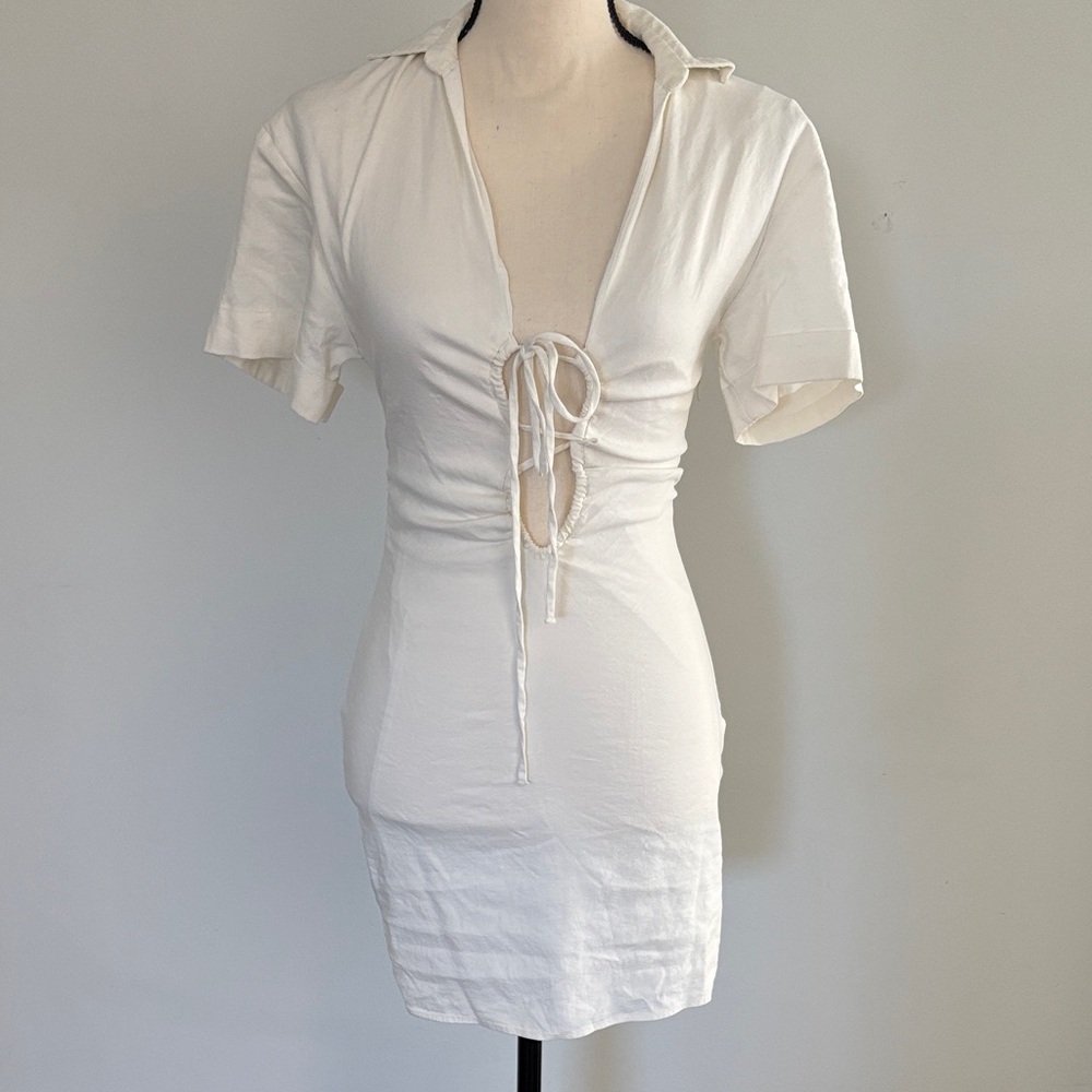 Zara Elegant White Dress